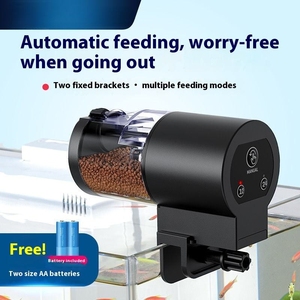 Distributeur automatique intelligent de nourriture programmable pour aquariums et bacs à poissons, poissons ornementaux et tortues - Product Image 3