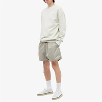Short d'été en Nylon Pour Hommes, Long cordon de serrage, éponge française, short unisexe Pour Hommes, short de survêtement tissé en Polyester, short d'entraînement