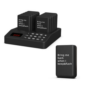 Sistema de Llamada Inalámbrico JT-p70/P71 para Restaurantes, Cafeterías, Hoteles, Bancos, Buscapersonas con Vibración y Número de Mesa - Product Image 3