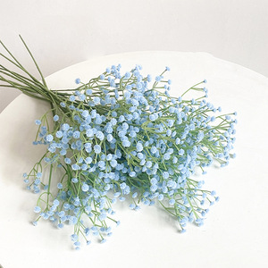 ดอกไม้ประดิษฐ์ Kch Baby's Breath ขนาด 30 ซม.-100 ซม. ทำจากพลาสติก สำหรับตกแต่งงานแต่งงาน ตกแต่งบ้าน สีขาว ชมพู ฟ้า ม่วง - Product Image 2