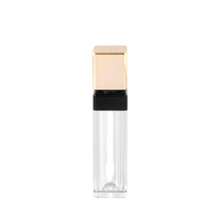 Tubes de gloss à lèvres vides de luxe de 5 ml, prix bas, logo personnalisé, emballage de gloss à lèvres en plastique, tube cosmétique, sérigraphie