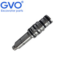 Vanne pilote rotative GVO 3266410, Vanne anti-tremblement, Vanne de priorité de rotation, Vanne sélectrice pour excavatrices 320C 324D, Pièces de rechange pour vanne