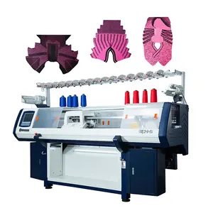 Industrial Automatic 3 System Shoe Upper Flat Knitting Machine
