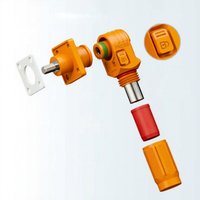 Connecteurs d'alimentation étanches IP67, bornes en cuivre, connecteur 1500V pour batteries de stockage d'énergie, connexions de fils au lithium