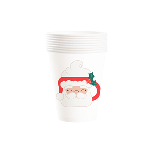 Juego de Vajilla Desechable DAMAI Personalizado con Diseño de Hombre de Jengibre y Casas Rojas para Fiesta de Navidad, Incluye Platos, Vasos y Servilletas de Papel - Product Image 6