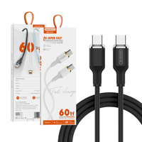 Harga Bagus 1m 2m Kabel Data USB Tipe C Silikon Lembut Tahan Lama 60W PD Pengisian Cepat untuk Samsung iPhone 18 Charger