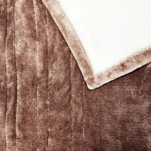 New Products Nature 110 Volt <strong>Cosy</strong> Flannel Sherpa Fleece Electric Thermal Heated Blankets <strong>Throws</strong> - Product Image 5