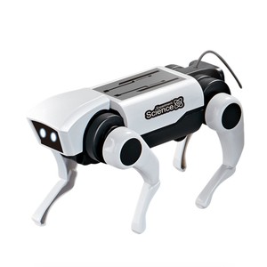 Robot <span class=keywords><strong>Perro</strong></span> Eléctrico de Control Remoto con Energía Solar para Experimentos de Educación Científica con IA, Juguete de Plástico DIY para Ensamblar, Edades [Indicar Edades] - Product Image 1