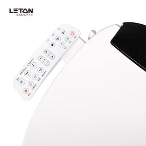 <span class=keywords><strong>Tapa</strong></span> de Inodoro Inteligente con Descenso Lento y Aroma, Asiento de Inodoro con Operación Automática para el Hogar, Asiento de Inodoro Inteligente y Limpio - Product Image 3