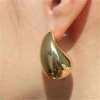 Boucles d'oreilles pendantes élégantes et tendance en acrylique CCB plaqué or/argent pour mariage, fiançailles et usage quotidien