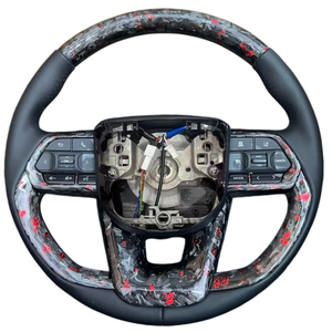 Volante de Fibra de Carbono Forjado para Toyota <span class=keywords><strong>Corolla</strong></span>, Fortuner, Land Cruiser LC300, Hilux, Camry, Cruiser, Alphard - Product Image 5