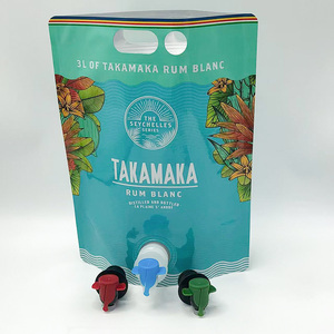 Bolsa a prueba de fugas con logotipo personalizado embalaje de aluminio resellable bolsa de pie con válvula para agua cerveza bebida - Product Image 2