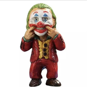 Figuritas de personajes de payaso para Halloween, decoraciones de jardín, películas de terror de resina - Product Image 5