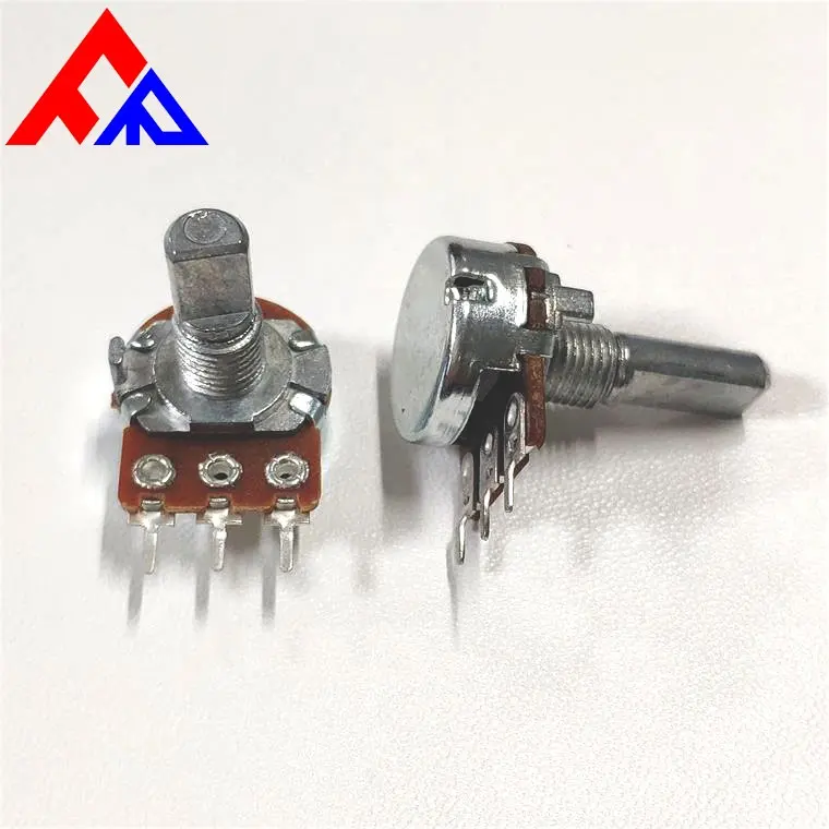 WH148 potentiomètre réglable rotatif 3PIN fin potentiomètre à film de carbone potentiomètre de jeu