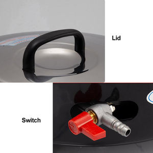 Xeoleo หม้อหุงข้าวใช้แก๊สสำหรับ15L 10L 7L ในครัวเรือน30L <span class=keywords><strong>23L</strong></span> อลูมิเนียมเพื่อการค้าขนาดใหญ่ - Product Image 5