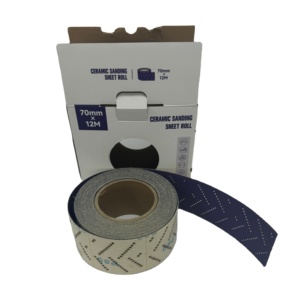 Abrasivos Rollos Jumbo Rollo de papel de <span class=keywords><strong>lija</strong></span> Hook-Loop Hoja de <span class=keywords><strong>lija</strong></span> limpia púrpura Papel de <span class=keywords><strong>lija</strong></span> <span class=keywords><strong>para</strong></span> <span class=keywords><strong>madera</strong></span> - Product Image 3