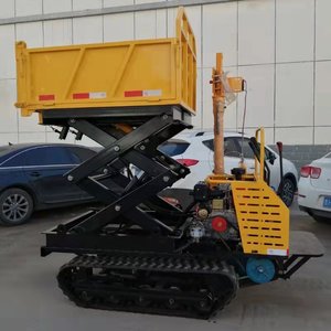 Mini Dumper Cingolato con Cingoli in Gomma 0.5t 1t 2t in Vendita - Product Image 2