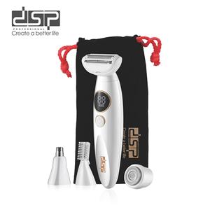 DSP <b>Eyebrow</b> <b>Trimmer</b> Stainless Steel Electric Razor <b>For</b> <b>Men</b> And Women With Digital Display And Accessories - Product Image 1