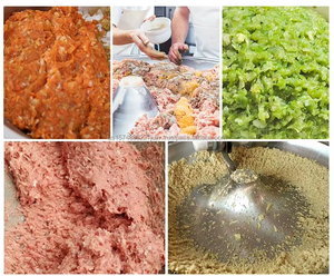 Coupeur de viande commercial 20L-125L Machine de découpe de bol de viande Machine de traitement de coupe de viande de fruits et légumes - Product Image 3