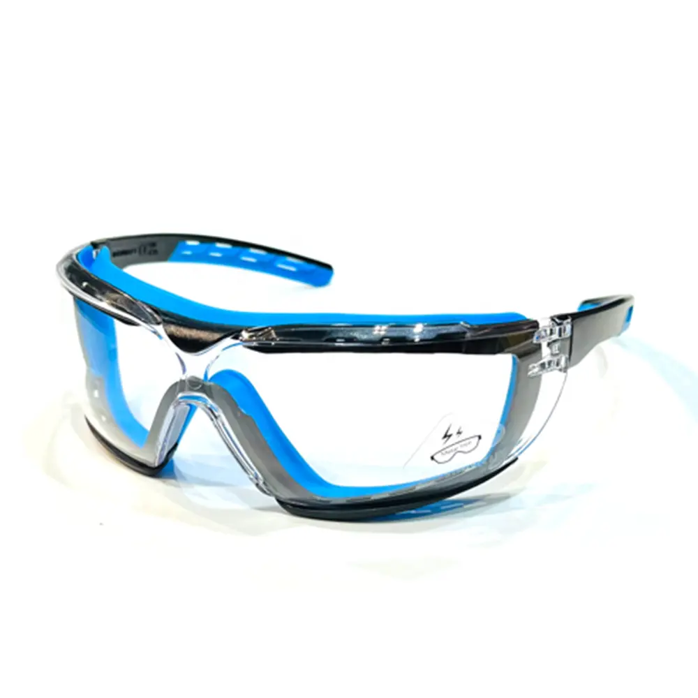 Wejump - Óculos de segurança para uso industrial, lentes de proteção visual anti-riscos, aprovados pela CE para proteção dos olhos, Wejump CE