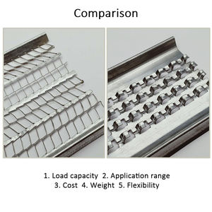 Latte en métal de stuc de construction directe d'usine Latte à nervures élevées en métal déployé galvanisé <span class=keywords><strong>pour</strong></span> mur de soutènement - Product Image 3