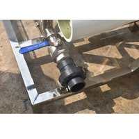 Système d'osmose inverse industriel ZHENGNUO 18T/H, machine de dessalement d'eau de mer en fibre de verre avec PLC pour hôpitaux, dialyse et usines