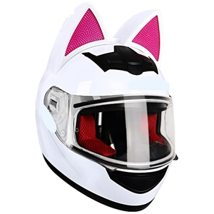 <span class=keywords><strong>Casco</strong></span> Integrale per Moto Wejump, <span class=keywords><strong>Casco</strong></span> Modulare con Orecchie Carine e Design Angolato - Product Image 4