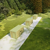 Conception d'usine vert portable préfabriqué appartement préfabriqué immeuble préfabriqué maison de bureau en conteneur vivant
