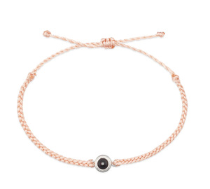 Bracelet en acier inoxydable avec Projection de <span class=keywords><strong>Photo</strong></span> personnalisée, cadeau pour meilleur ami, <span class=keywords><strong>Couple</strong></span>, langue 100, Bracelet I Love You - Product Image 2