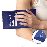 Gel chaud et froid réutilisable de qualité médicale sac de glace doux et confortable soulagement de la douleur musculaire stérile