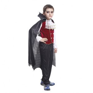 Costume de vampire d'Halloween pour garçons, déguisement de fête sur le thème de la télévision et du cinéma pour enfants - Product Image 3