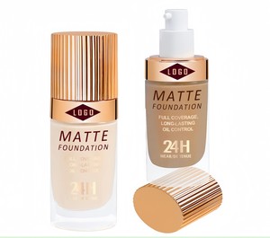 Fondotinta Liquido Impermeabile a Lunga Durata 24H, Coprenza Totale, per Tutti i Tipi di Pelle, Effetto Naturale Opaco, Idratante e Illuminante - Product Image 6