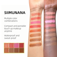 Fard à joues personnalisé à marque privée, fard à joues crème végétarien de haute qualité, palette de fard à joues hautement pigmentée, maquillage crème, fard à joues imperméable