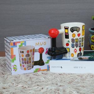 Solhui-tazas de cerámica para niños, <span class=keywords><strong>juego</strong></span> de tazas de cerámica para café con mango de <span class=keywords><strong>juego</strong></span>, venta al por mayor - Product Image 5