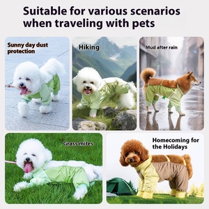 Cane antipolvere abbigliamento cane alto elastico abbigliamento cane Outdoor, Anti Fouling e prevenzione degli insetti peli di auto - Product Image 2