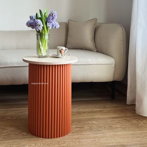 Socle en bois massif personnalisé OEM ODM, design moderne et simple, présentoir pour la décoration intérieure, vente au détail et en gros - Product Image 1