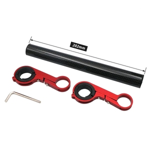 RIDERACE自行车车把加长双框支架<span class=keywords><strong>MTB</strong></span>前照灯安装电脑支架灯笼支架碳支架 - Product Image 6