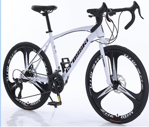<span class=keywords><strong>Bicicleta</strong></span> de <span class=keywords><strong>Carretera</strong></span> 700C OEM Directo de Fábrica, Cuadro de Acero de Alto <span class=keywords><strong>Carbono</strong></span>, Manillar Curvo, Económica para Estudiantes y Adolescentes, Suspensión Delantera, Freno de Disco, para Carreras - Product Image 2