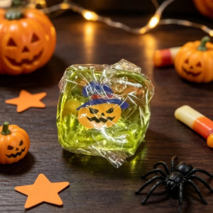 Nuevo Juguete Blandito de Calabaza con Estampado de Fantasma Needoh, Relleno de Maltosa, de Rebote Lento, Sensorial, Antiestrés, para Apretar - Product Image 3