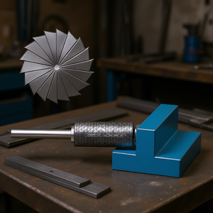 Coupe-rotatif Fervi Md Long, outil de découpe diamanté pour travaux métalliques de précision - Product Image 3