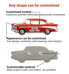 Nuevos Imanes de Refrigerador con Forma de Dinosaurio, Personalizables con Logotipo Gratuito, Artículos Promocionales de Metal Duradero, <span class=keywords><strong>Venta</strong></span> Directa de Fábrica, Digitales - Product Image 4