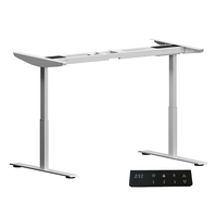 Bureau d'ordinateur de bureau à hauteur réglable de style moderne intelligent Bureau assis-debout à bas prix