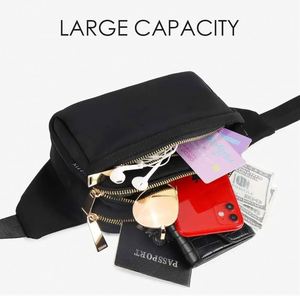 Sac banane avec sangle réglable, grande capacité, pour plusieurs occasions, pour filles, garçons, adolescents, en voyage, randonnée, cyclisme, concerts - Product Image 5