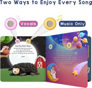 Bedtime Songs 13 <span class=keywords><strong>canciones</strong></span> de cuna atemporales para niños pequeños Libros musicales para niños pequeños - Product Image 3