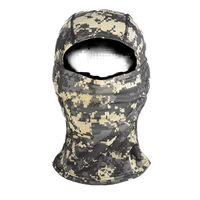 Cagoule de Camouflage Tactique Complète 100% Polyester Masque de Ski Foulard pour Cyclisme Vélo Moto Bouchons Anti-Poussière-pour le Sport