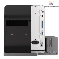 Machine d'application d'étiquettes Swing-Tamp IPS-LP106s pour l'étiquetage des codes-barres des cartons de logistique et d'expédition