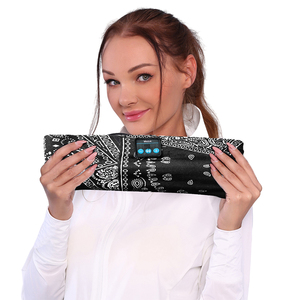 Chất Lượng Cao Thể Thao 3D Màu Xanh Răng Âm Nhạc Ngủ Mặt Nạ Mắt Cove Cho Giấc Ngủ Được Xây Dựng Trong Không Dây Tai Nghe Tai Nghe Tai Nghe Với Mic - Product Image 6