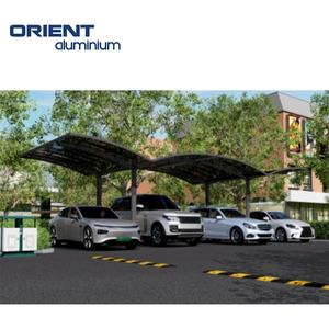 Abri de <span class=keywords><strong>Voiture</strong></span> en Aluminium Fabriqué, Abri de Stationnement à Toit Arqué à Vendre, Abri pour <span class=keywords><strong>Voiture</strong></span> Autoportant Extérieur en Aluminium - Product Image 4