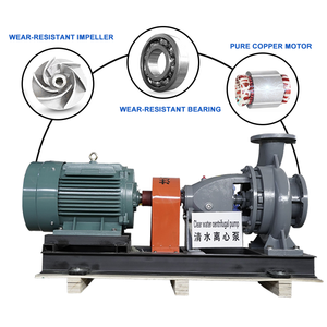 Pompe à eau électrique industrielle haute <span class=keywords><strong>pression</strong></span> à aspiration axiale pour l'extraction d'eau <span class=keywords><strong>de</strong></span> mer/eau thermale - Product Image 3