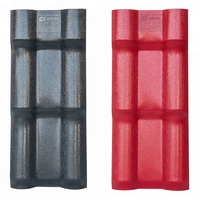 Materiales de Construcción Colombia teja de techo lámina de techo de plástico PVC ASA teja de resina sintética
